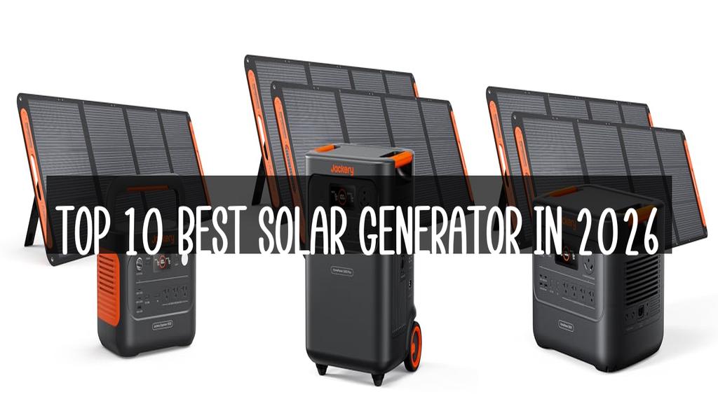 Top 10 Best Solar Generator in 2026