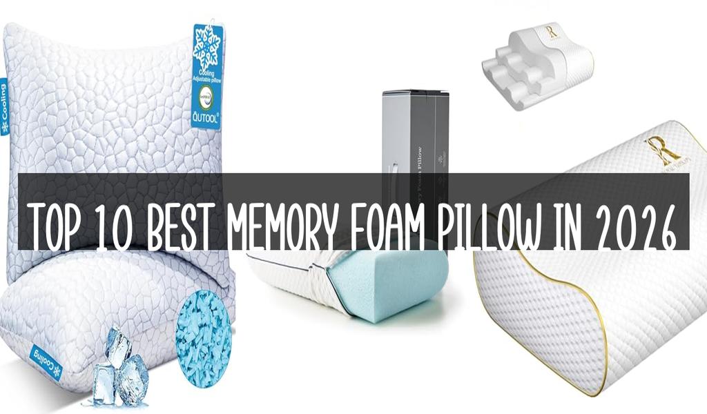 Top 10 Best Memory Foam Pillow in 2026